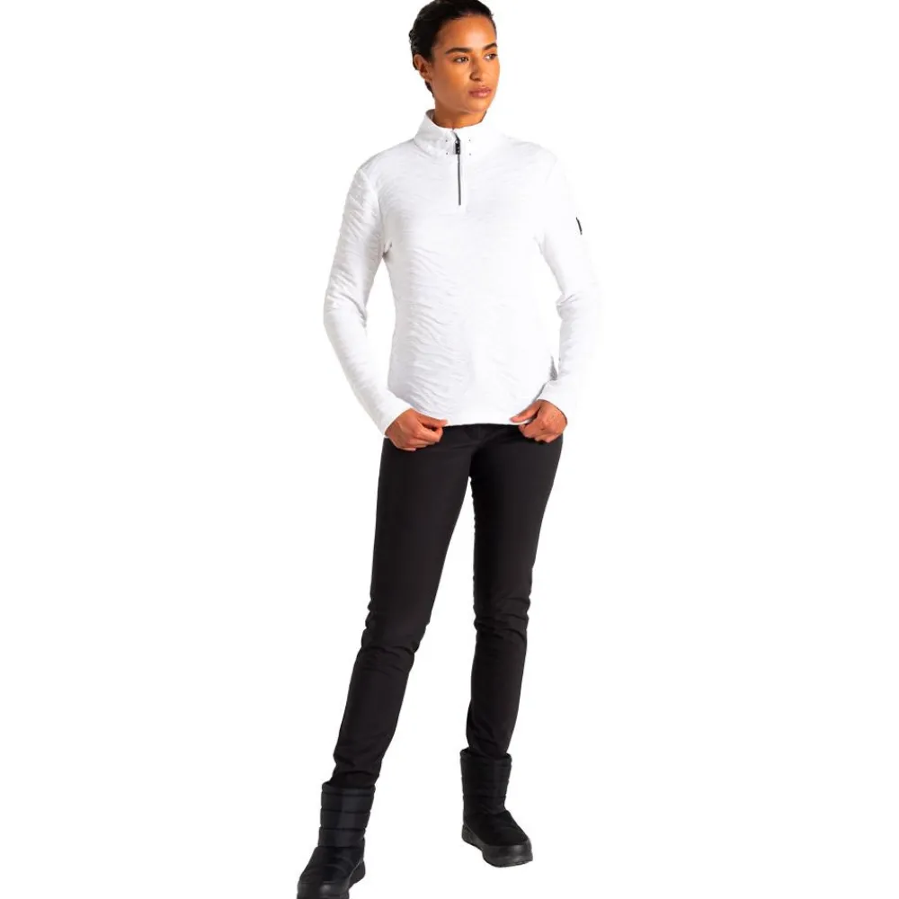 New Polaire Glamorize II Midlayer White Femme Polaire Femme|Veste De Ski