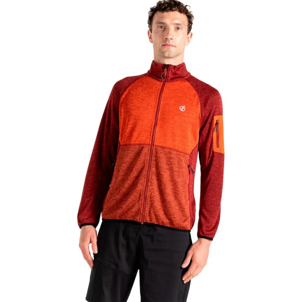 Polaire Mens Torrek Fleece Syrah Red Cinnamon Homme Veste De Ski|Polaire Homme
