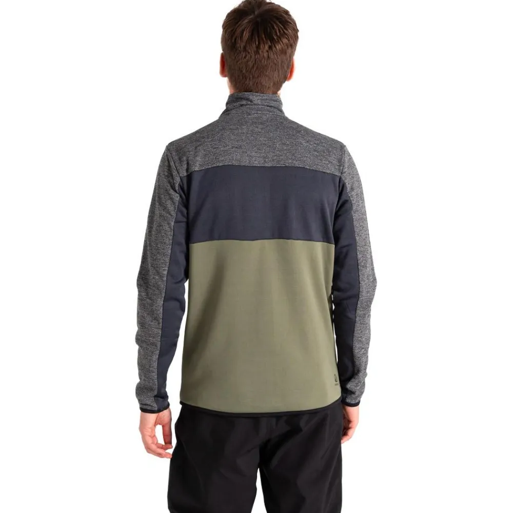 Polaire Venture Fleece Charcoal Grey Black Marl Olivine Green Homme Polaire Homme|Veste De Ski