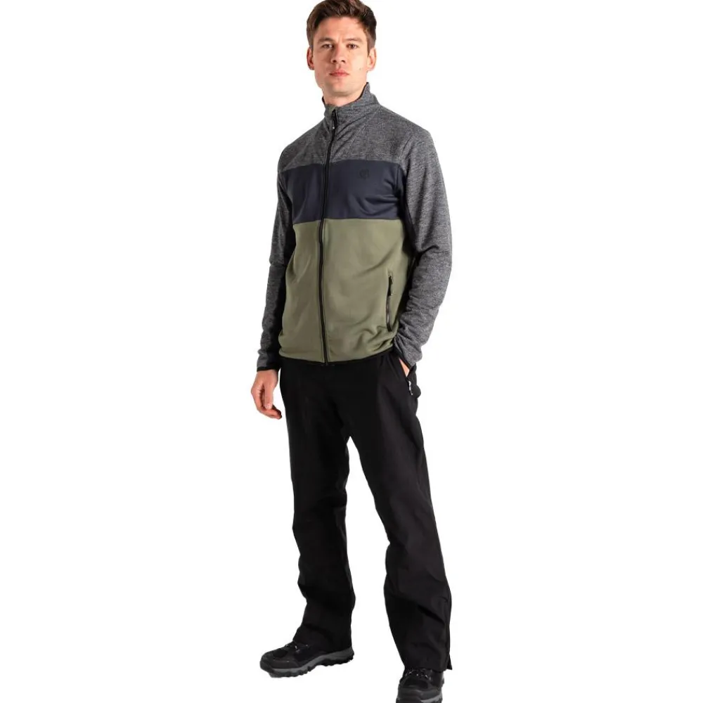 Polaire Venture Fleece Charcoal Grey Black Marl Olivine Green Homme Polaire Homme|Veste De Ski