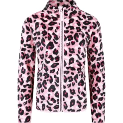 Outlet Polaire Zesty Fleece Dusty Rose Leopard Print Enfant Polaire Enfant|Veste De Ski