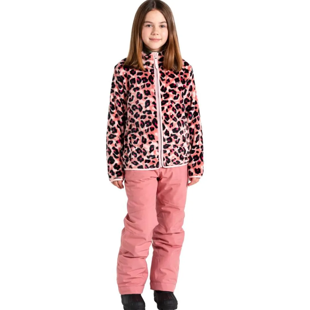 Outlet Polaire Zesty Fleece Dusty Rose Leopard Print Enfant Polaire Enfant|Veste De Ski