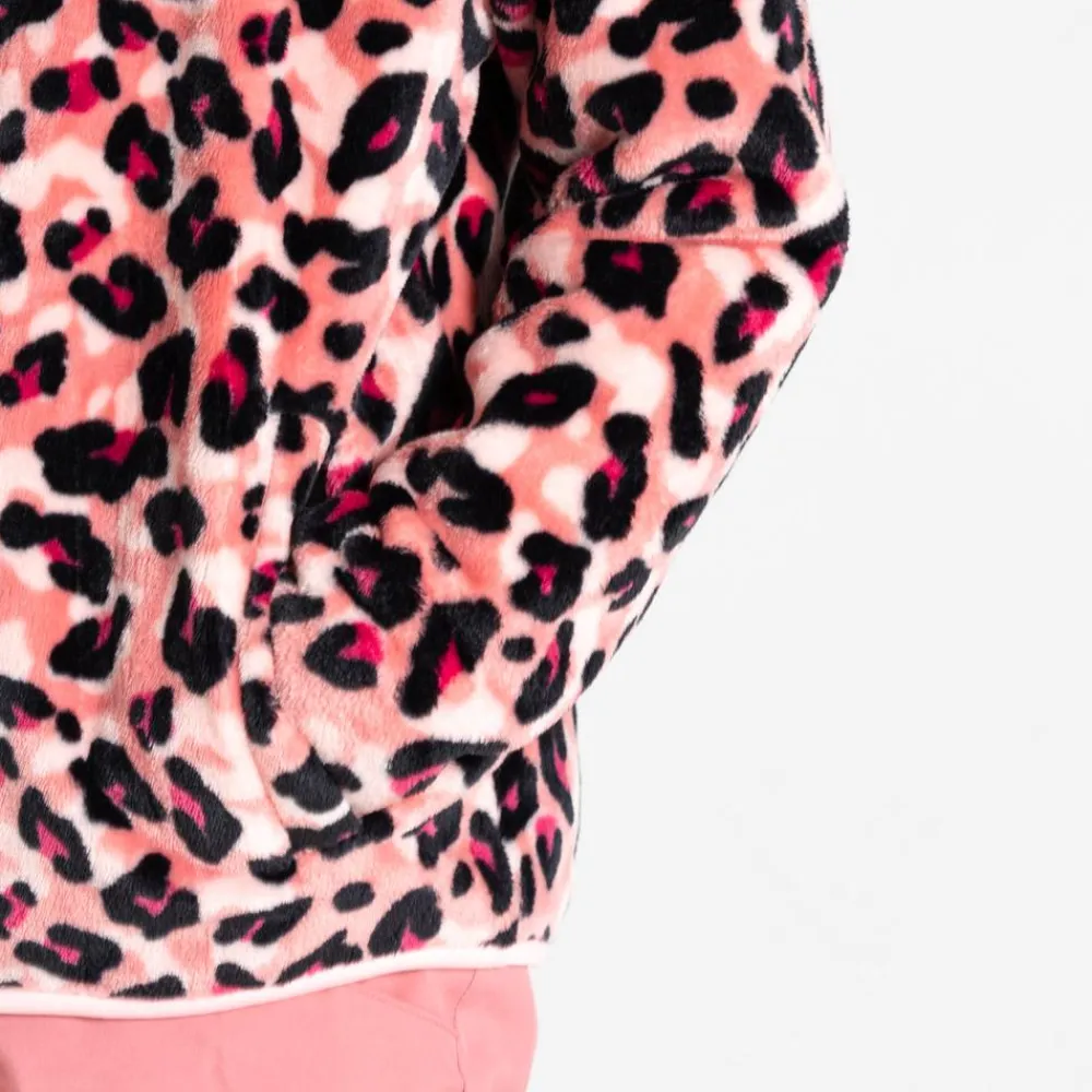 Outlet Polaire Zesty Fleece Dusty Rose Leopard Print Enfant Polaire Enfant|Veste De Ski