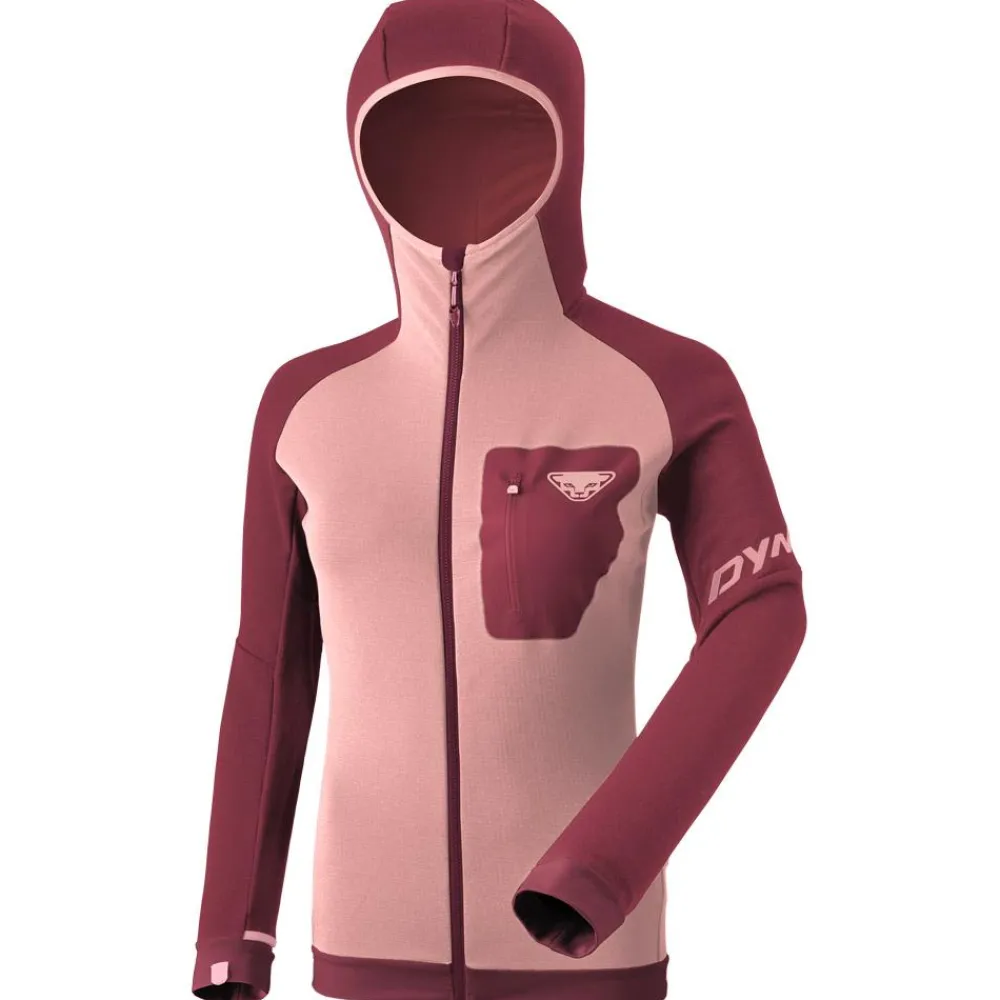 Polaire Femme|Veste De Ski<Dynafit Polaire Radical Polartec Hooded Jkt W Burgundy