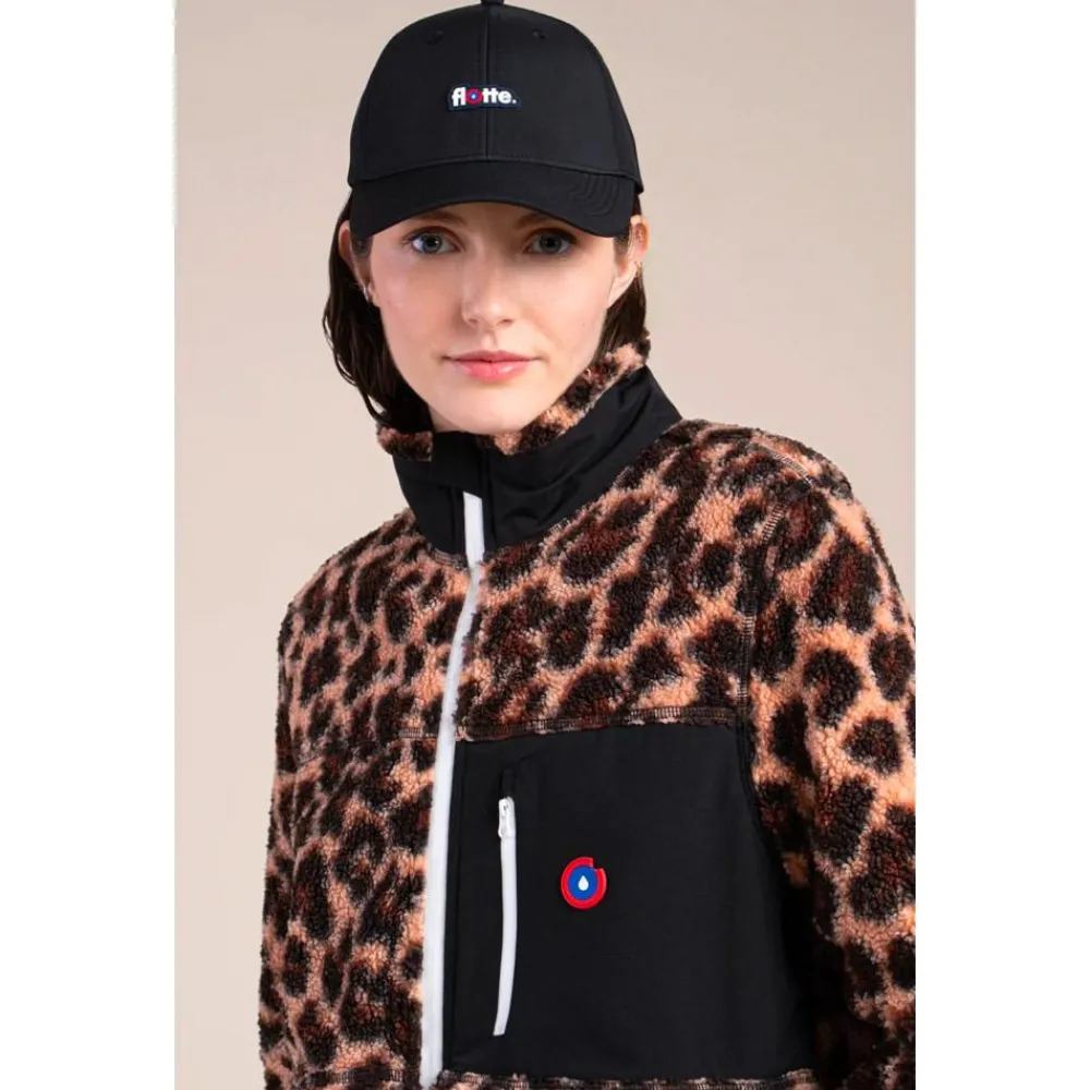 Polaire Femme|Polaire Homme<Flotte Polaire Monge New Leopard Ombre