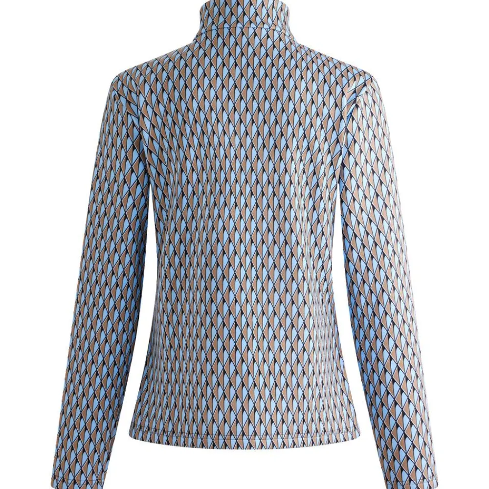 Polaire Femme|Veste De Ski<Fusalp Polaire Orion Print Diamant Oxygen Petit