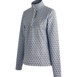 Polaire Femme|Veste De Ski<Fusalp Polaire Orion Print Diamant Oxygen Petit