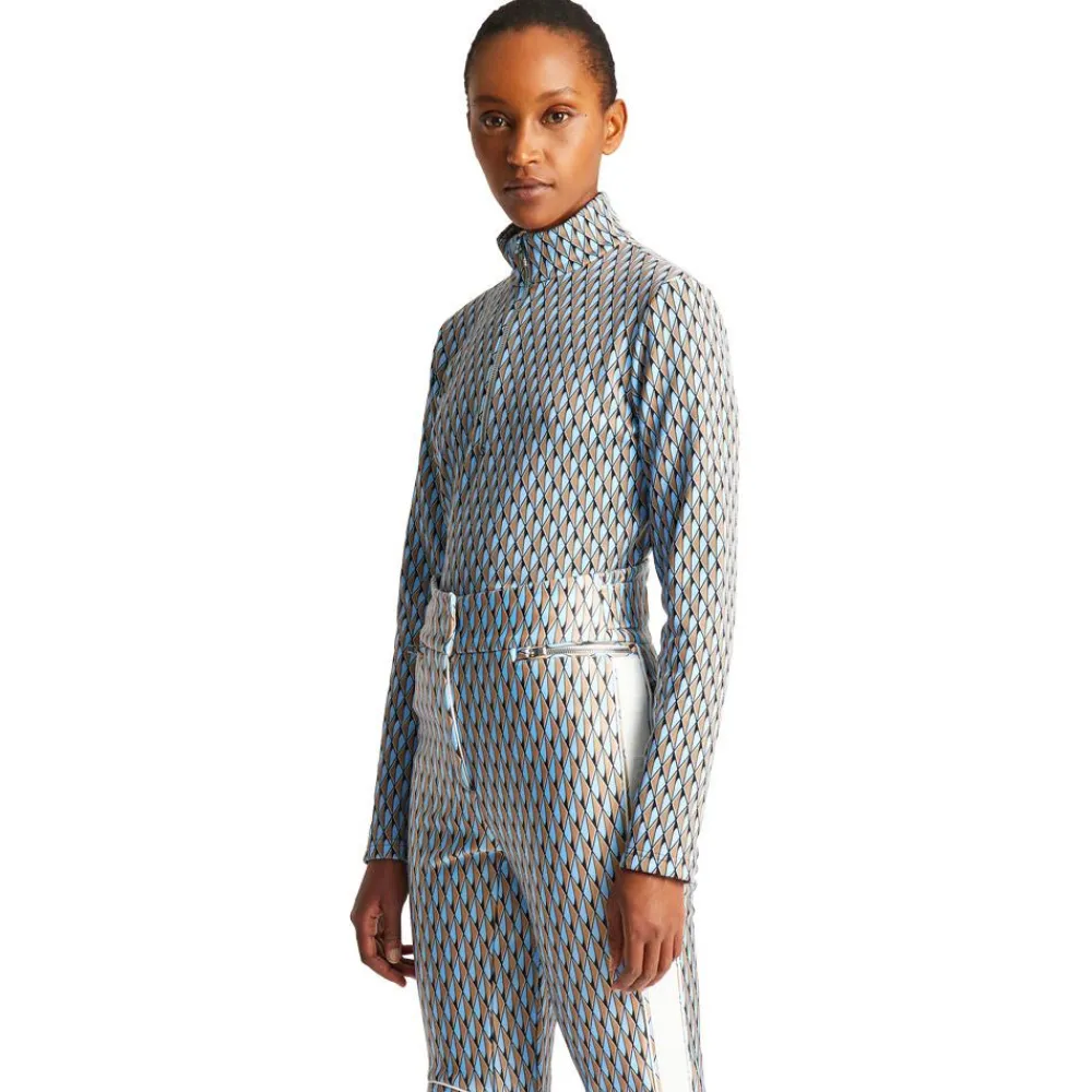 Polaire Femme|Veste De Ski<Fusalp Polaire Orion Print Diamant Oxygen Petit