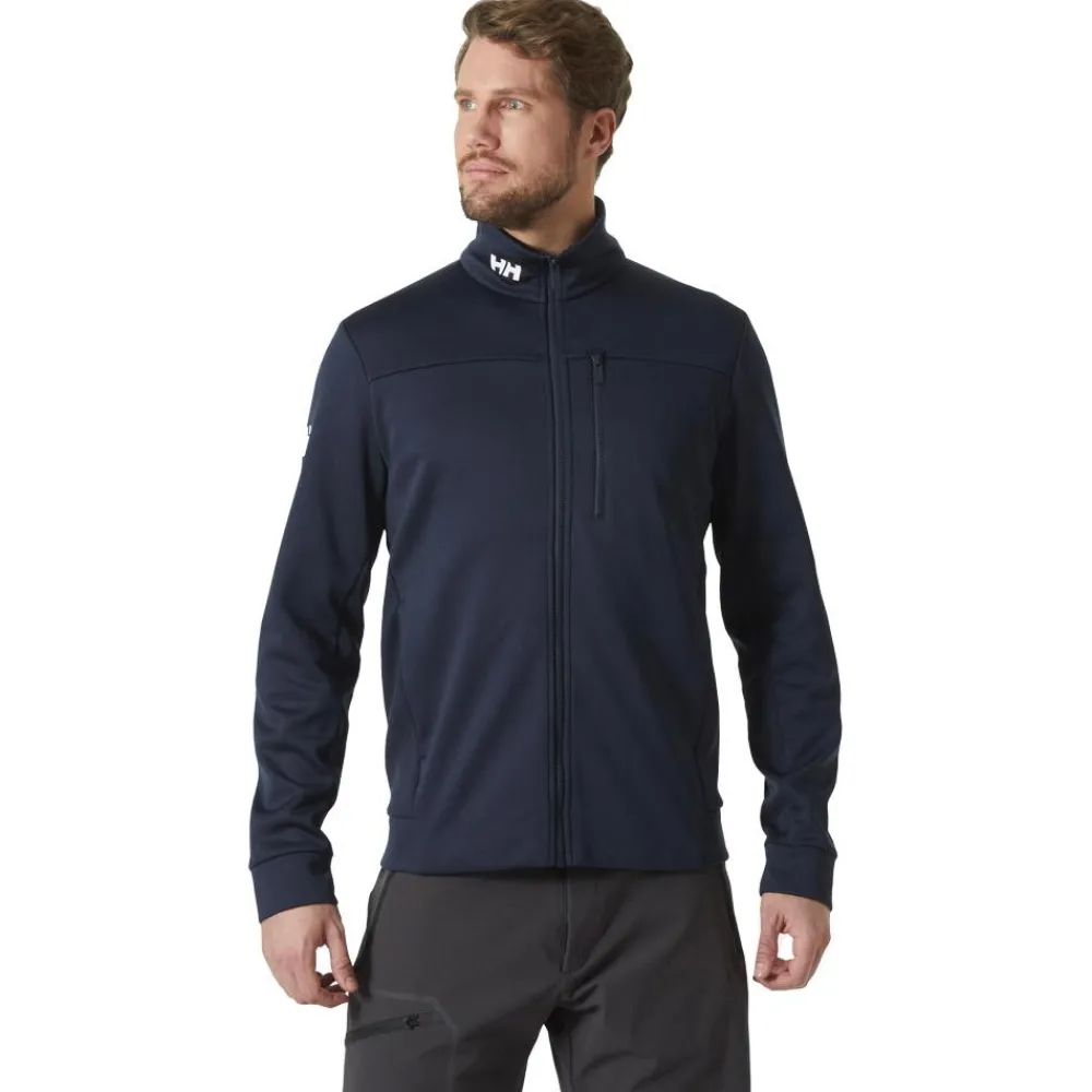 Outlet Polaire Crew Fleece Jacket Navy Homme Polaire Homme|Veste De Ski