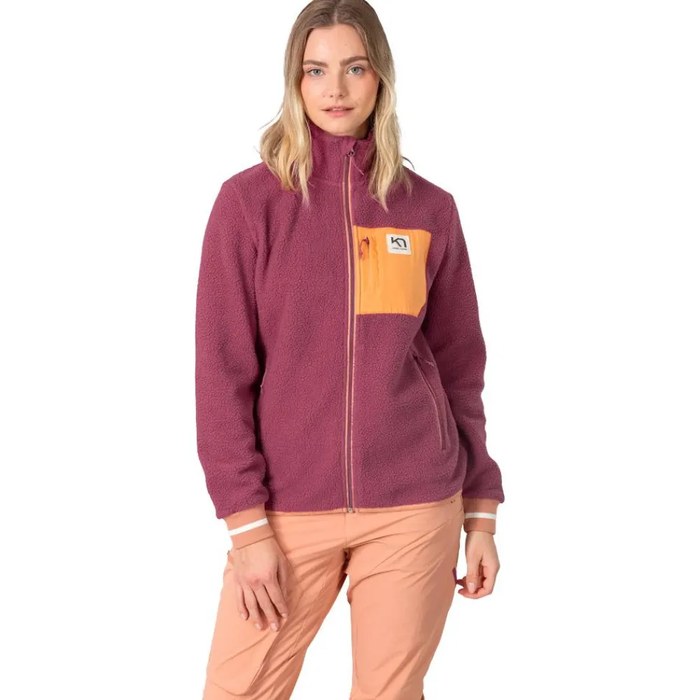 New Polaire Rothe Midlayer Plum Femme Polaire Femme|Veste De Ski