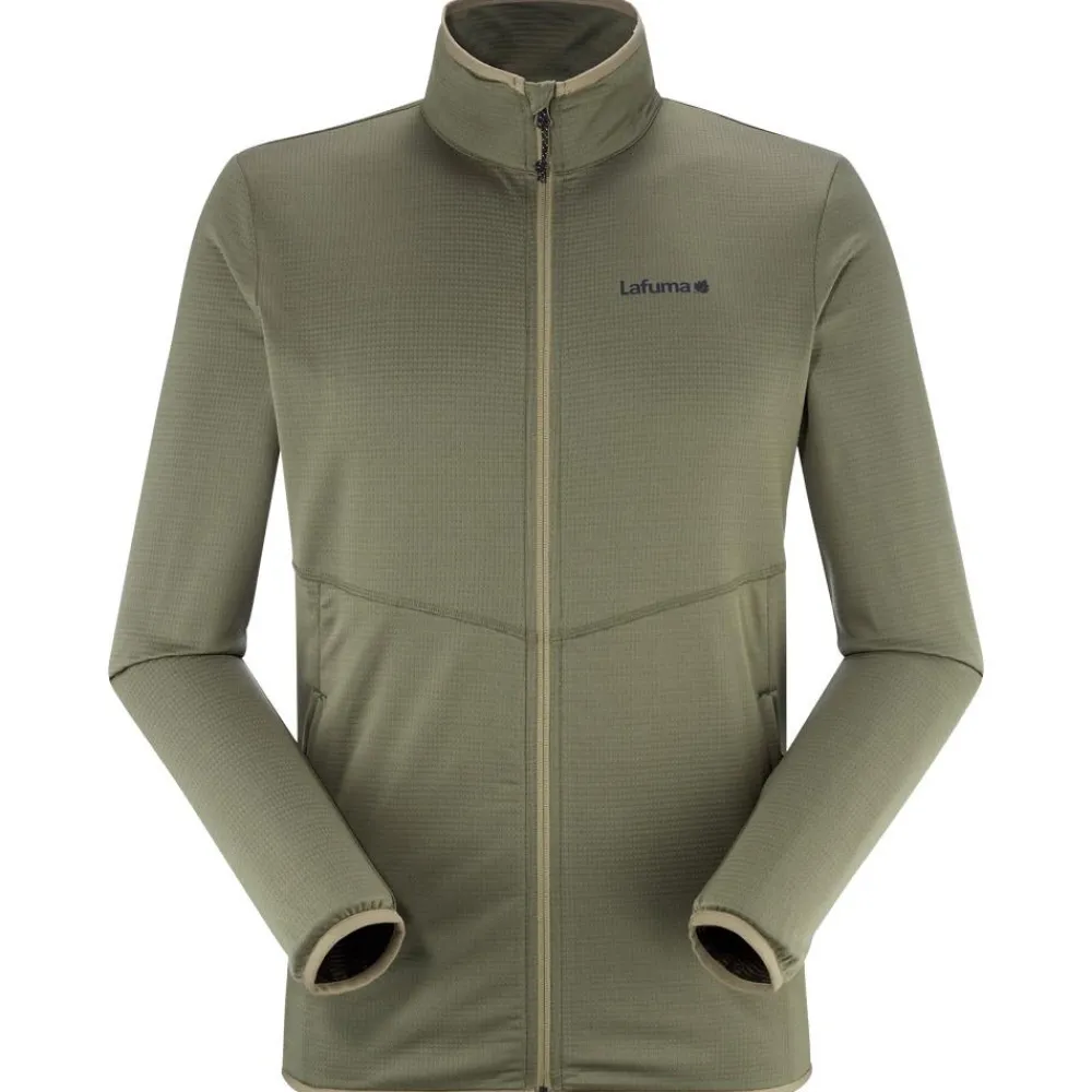 Polaire Active Grid Full Zip M Kale Green Homme Polaire Homme|Veste De Ski