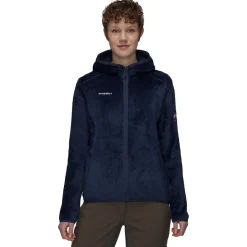 Sale Polaire Innominata ML Hooded Jacket Marine Femme Veste De Ski|Polaire Femme