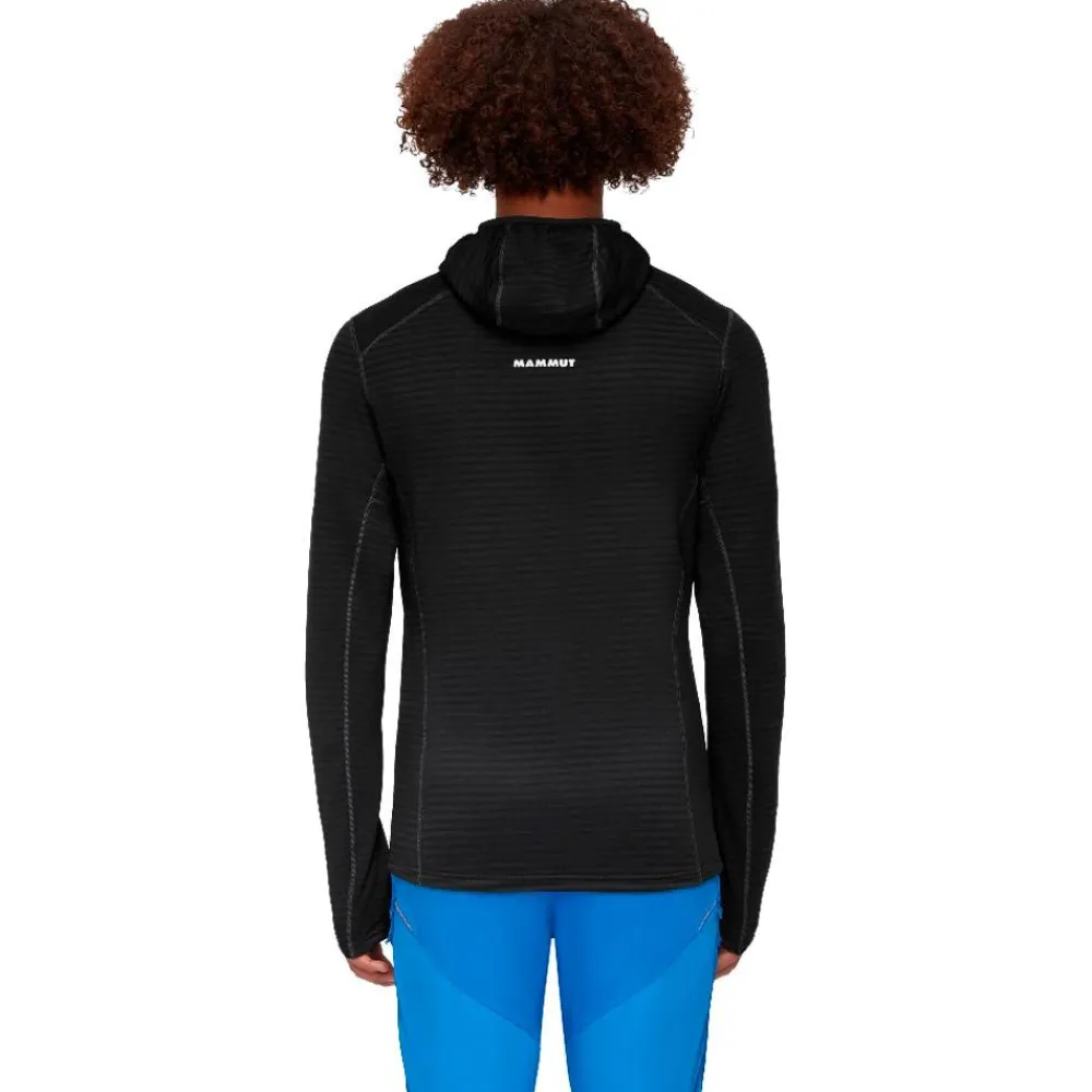 Online Polaire Taiss Light ML Hooded Jacket Black Homme Polaire Homme|Veste De Ski