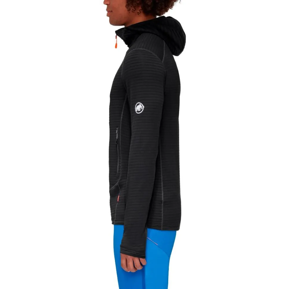 Online Polaire Taiss Light ML Hooded Jacket Black Homme Polaire Homme|Veste De Ski