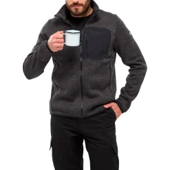 Polaire Homme|Veste De Ski<Millet Polaire Chamonix Knit Jacket M Black Noir