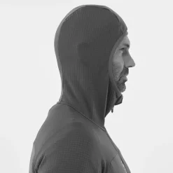 Sale Polaire Fusion Grid Hoodie Safran Deep Jungle Homme Veste De Ski|Polaire Homme