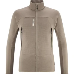 Veste De Ski|Polaire Homme<Millet Polaire Fusion Grid Jkt M Beige