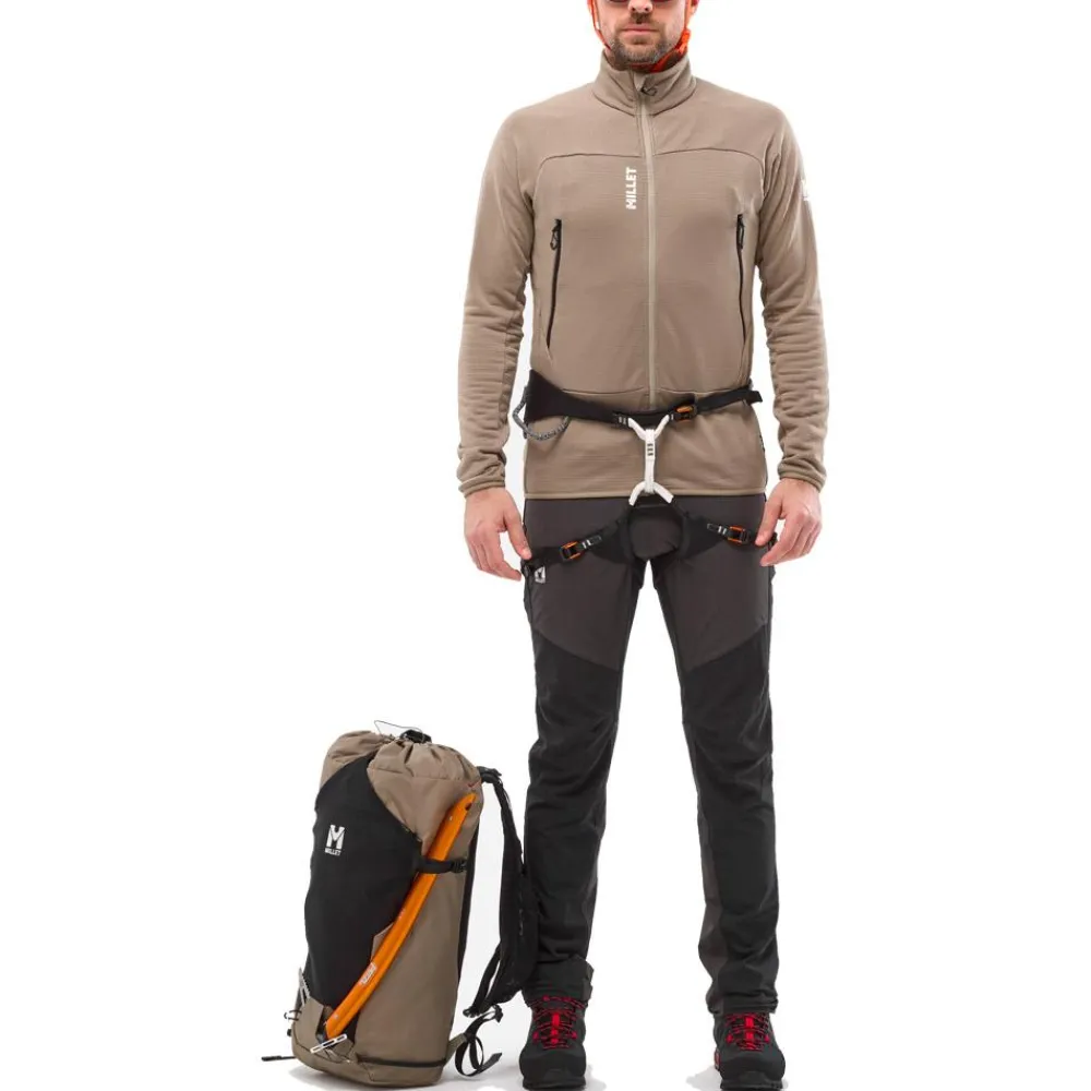 Veste De Ski|Polaire Homme<Millet Polaire Fusion Grid Jkt M Beige