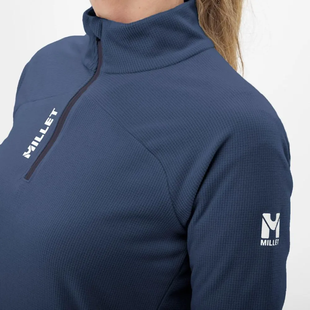 Polaire Femme|Veste De Ski<Millet Polaire K Lightgrid PO Saphir