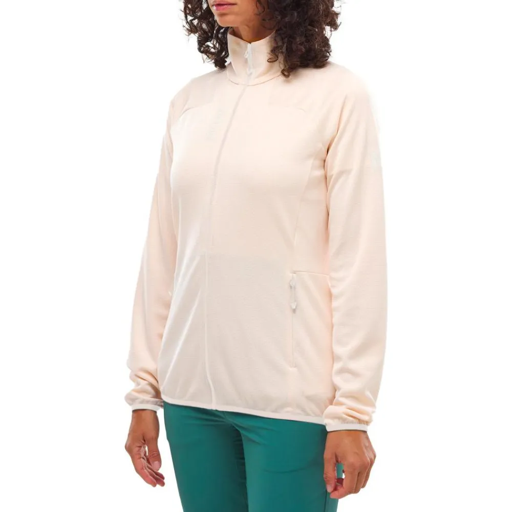 Hot Polaire Lokka III Jkt W Vanilla Cream Femme Polaire Femme|Veste De Ski