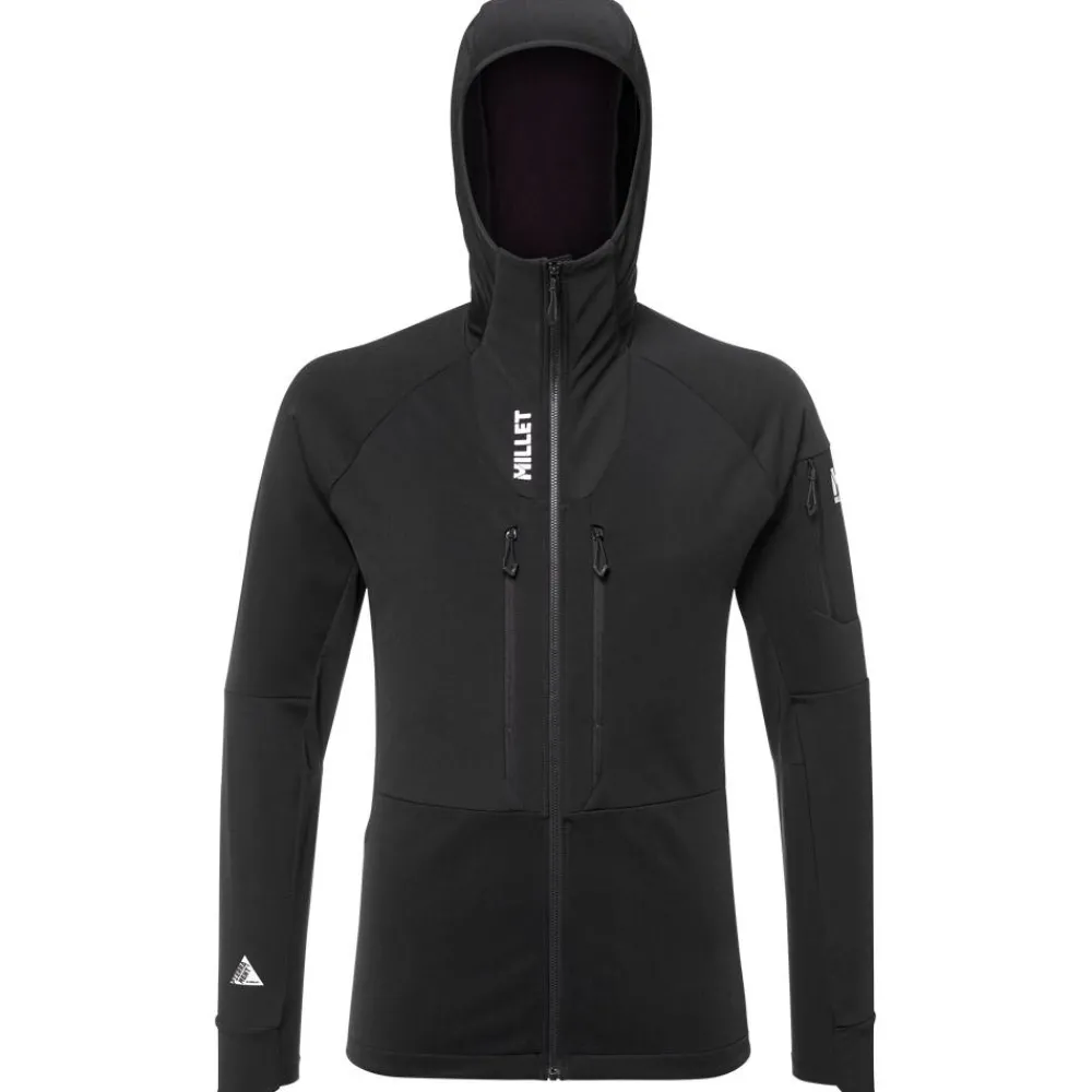 Veste De Ski|Polaire Homme<Millet Polaire Pierra Ment Hoodie M Black Noir