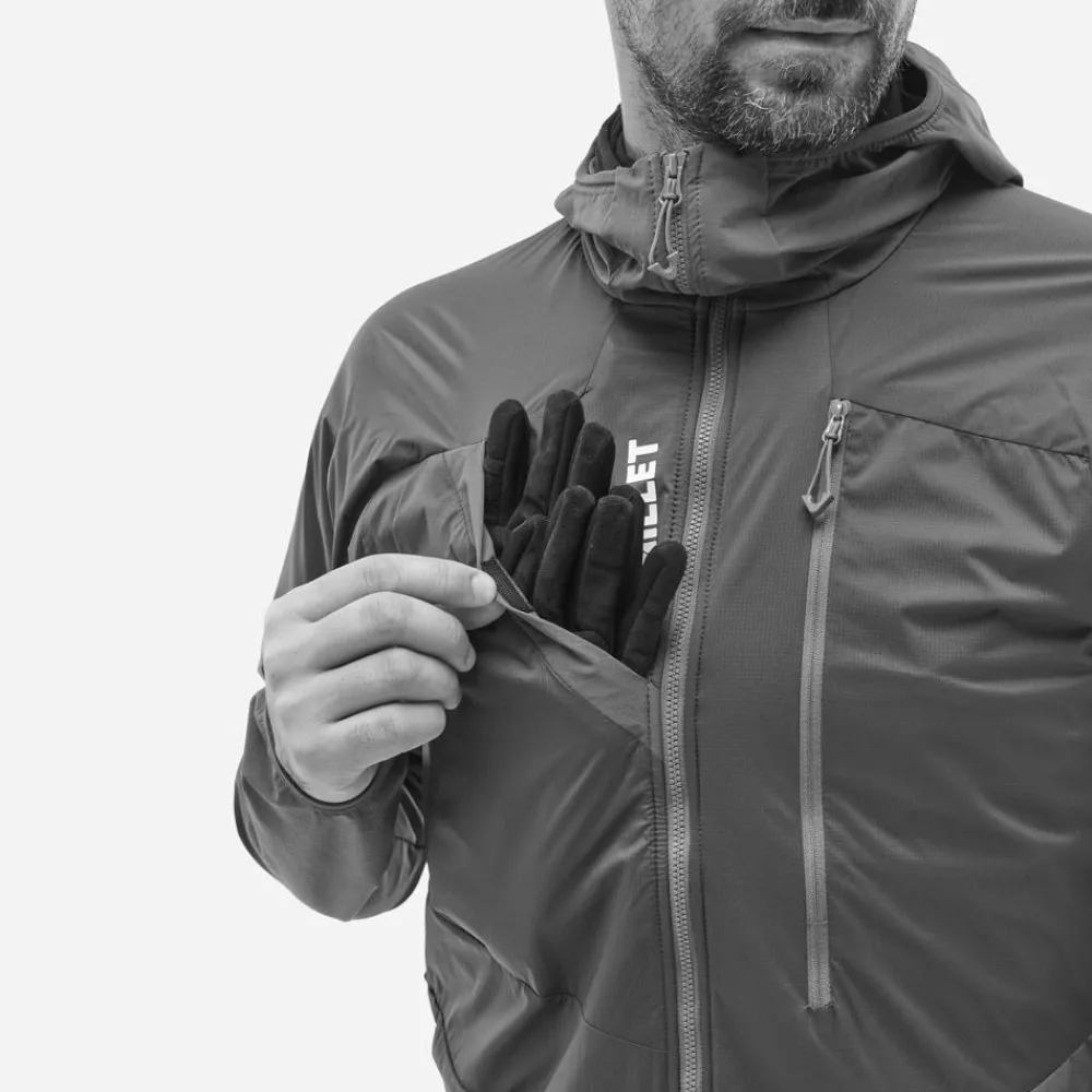 Polaire Homme|Veste De Ski<Millet Polaire Rutor Xcs Air Hoodie M Bottle Black