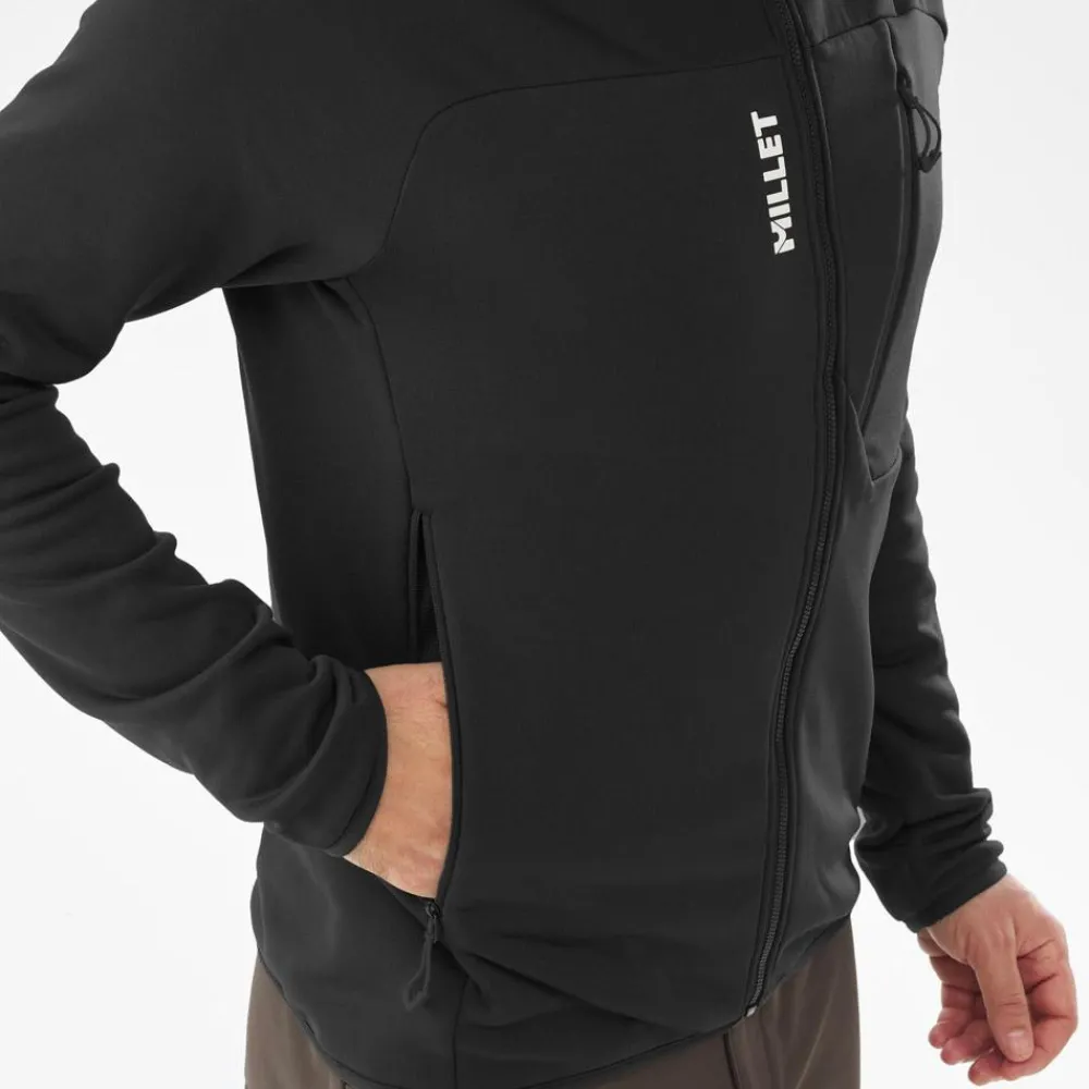Polaire Homme|Veste De Ski<Millet Polaire Seneca Fleece Hoodie Black Noir