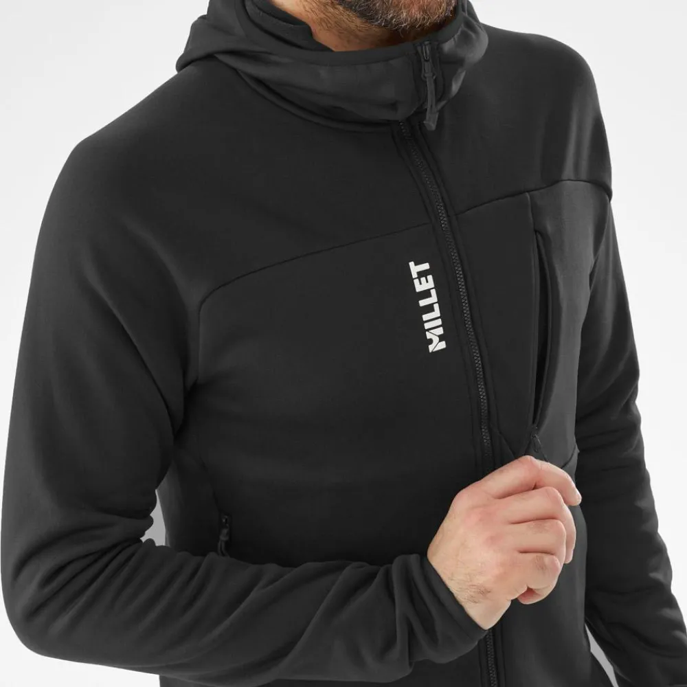 Polaire Homme|Veste De Ski<Millet Polaire Seneca Fleece Hoodie Black Noir