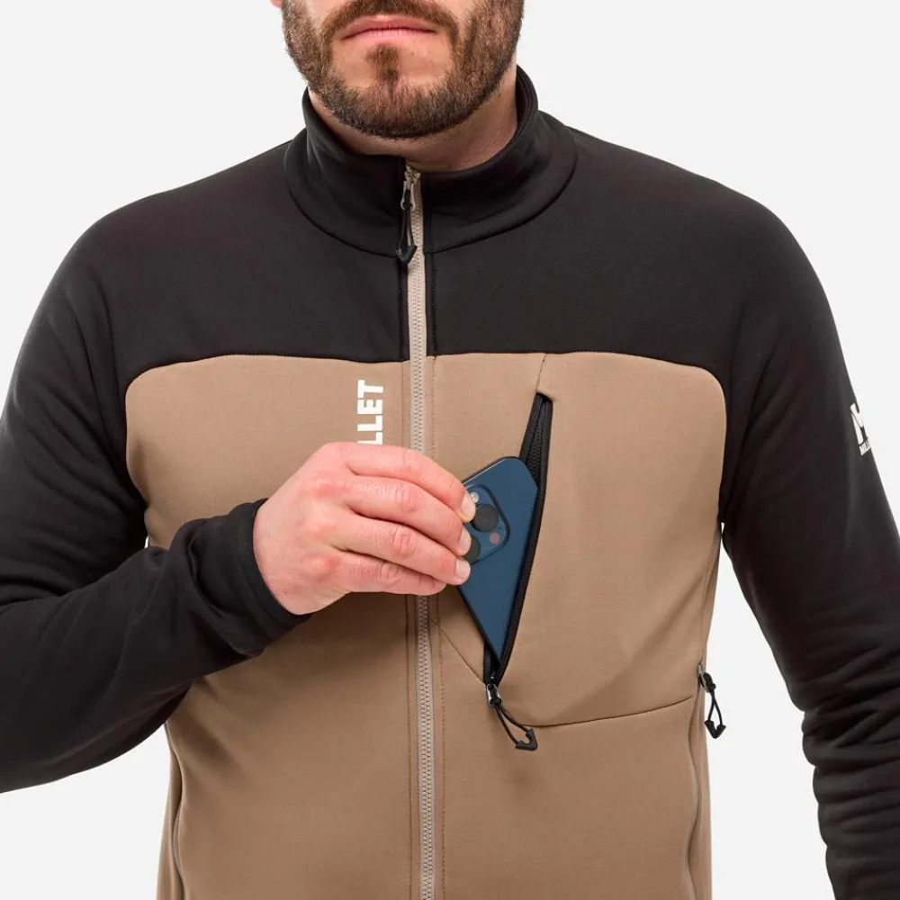 Outlet Polaire Seneca Fleece Jkt M Dorite Black Homme Polaire Homme|Veste De Ski