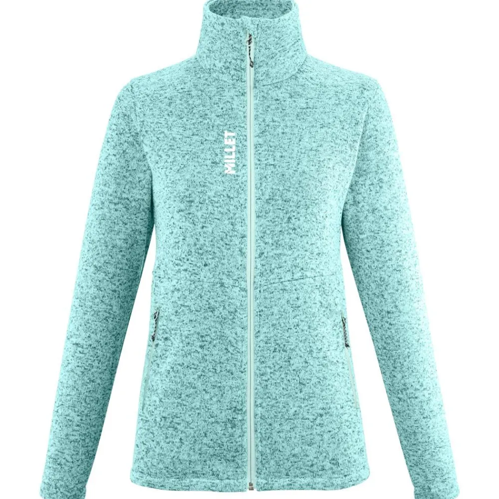 Best Polaire Tribeni Jacket W Aruba Blue Femme Polaire Femme|Veste De Ski