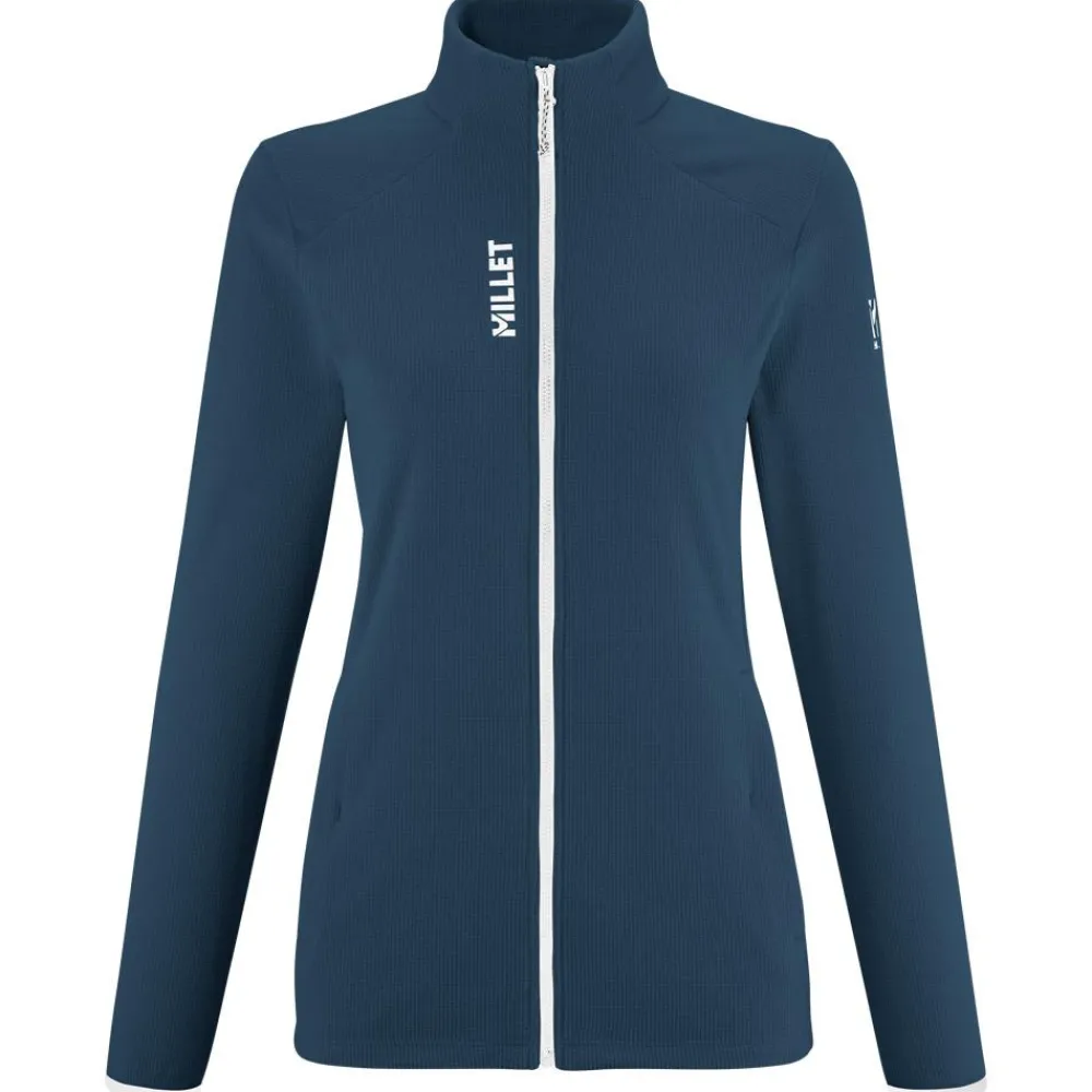 Discount Polaire Ubic Lightgrid Jkt W Saphir Femme Veste De Ski|Polaire Femme