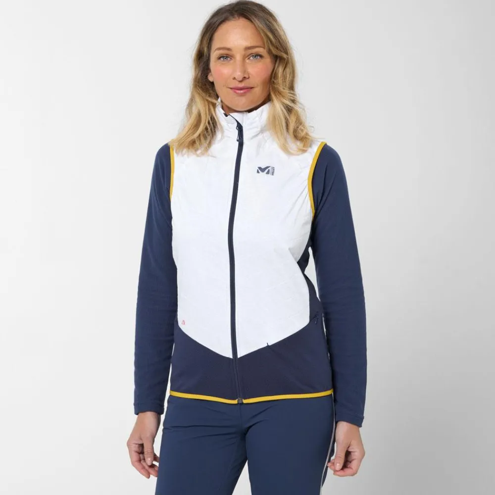 Polaire Femme|Veste De Ski<Millet Polaire Women's Extreme Rutor Alpha White Saphir