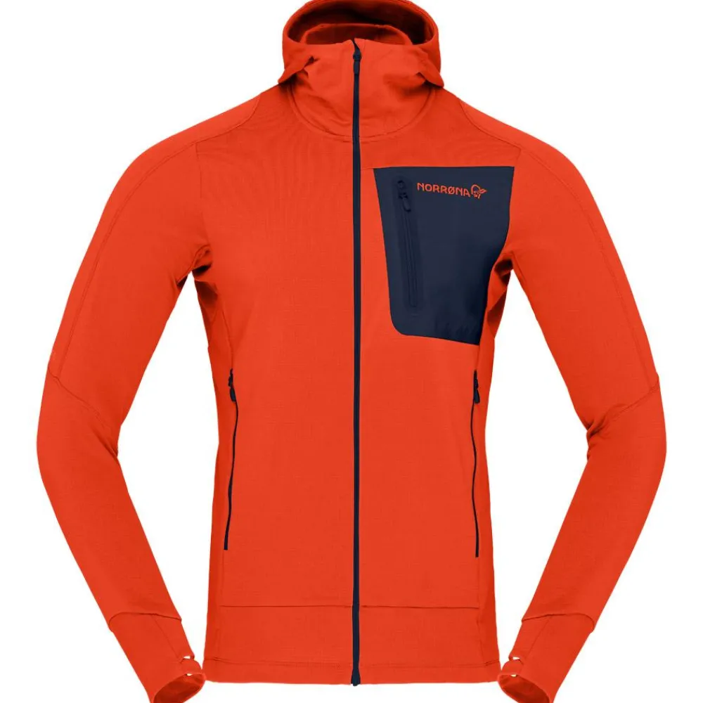 Best Polaire Falketind Power Grid Hood Arednalin Homme Veste De Ski|Polaire Homme