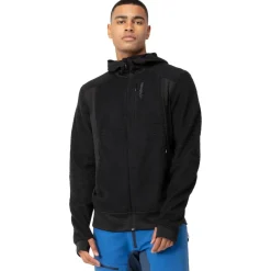 Polaire Homme|Veste De Ski<Norrona Polaire Falketind Alpha 120 Zip Hood Caviar
