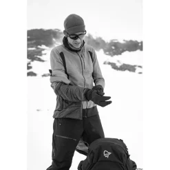Polaire Homme|Veste De Ski<Norrona Polaire Falketind Alpha 120 Zip Hood Caviar