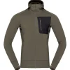 Polaire Homme|Veste De Ski<Norrona Polaire Falketind Power Grid Hood Beluga