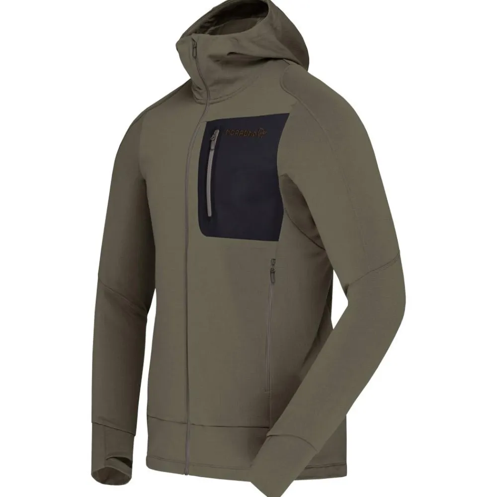 Polaire Homme|Veste De Ski<Norrona Polaire Falketind Power Grid Hood Beluga