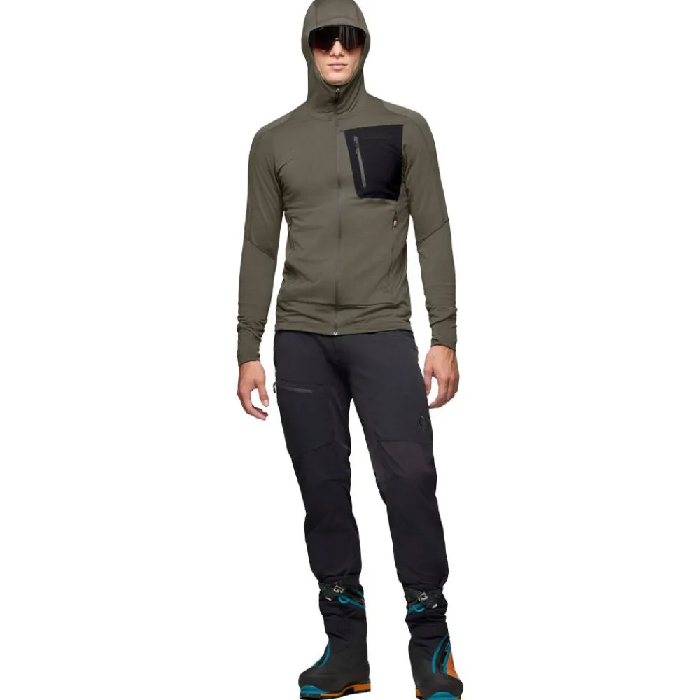 Polaire Homme|Veste De Ski<Norrona Polaire Falketind Power Grid Hood Beluga