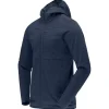 Hot Polaire Falketind Warm2 Octa Hood M's Indigo Night Homme Polaire Homme|Veste De Ski