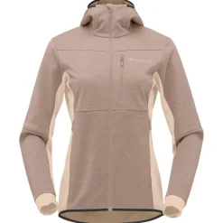 Sale Polaire Falketind Warm2 Octa Hood W's Winter Twig Femme Polaire Femme|Veste De Ski