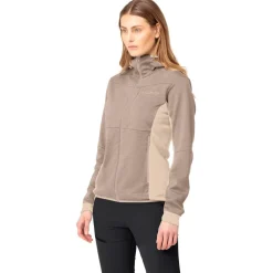 Sale Polaire Falketind Warm2 Octa Hood W's Winter Twig Femme Polaire Femme|Veste De Ski