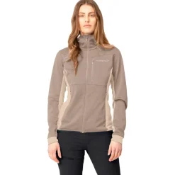 Sale Polaire Falketind Warm2 Octa Hood W's Winter Twig Femme Polaire Femme|Veste De Ski
