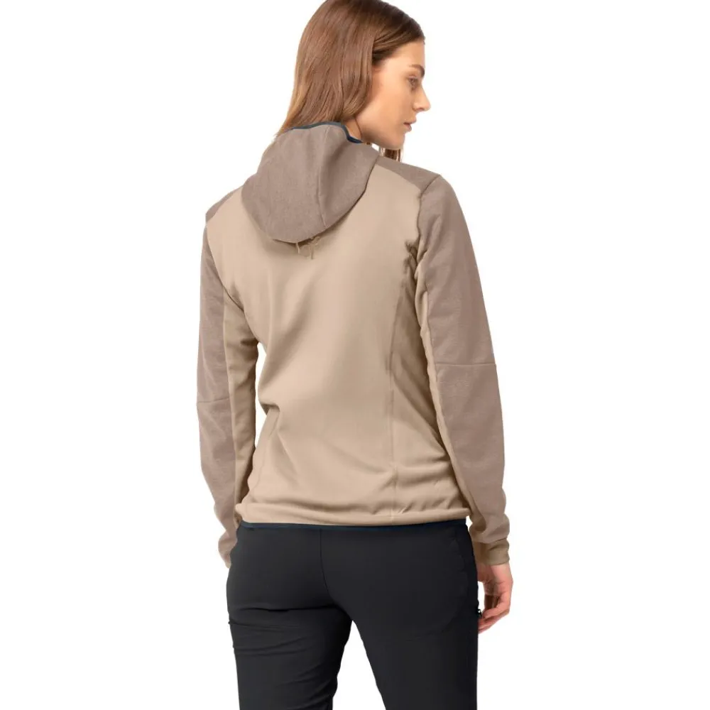 Sale Polaire Falketind Warm2 Octa Hood W's Winter Twig Femme Polaire Femme|Veste De Ski