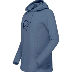 Polaire Femme|Sweat - Pull - Poncho<Norrona Polaire Femund Warm 2 Hood W Vintage Indigo