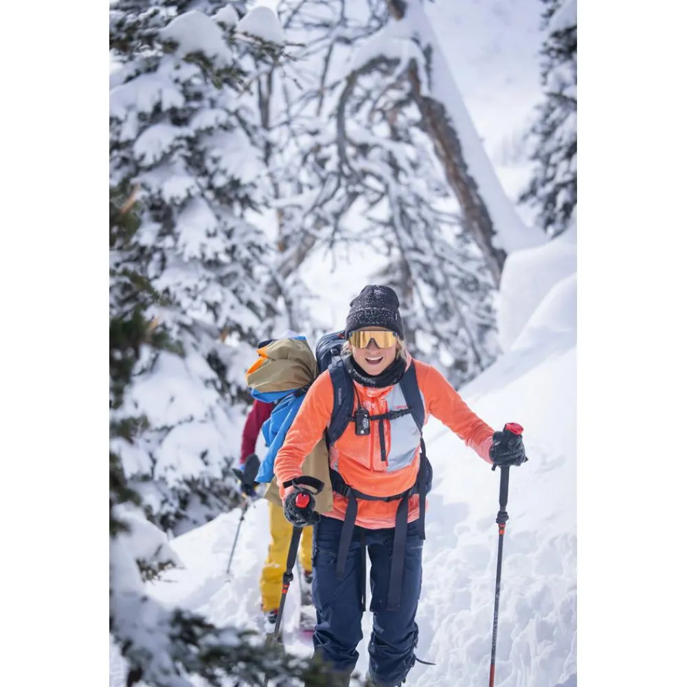 Polaire Femme|Veste De Ski<Norrona Polaire Lofoten Thermal Pro Hood W's Orange Alert Peach Amber