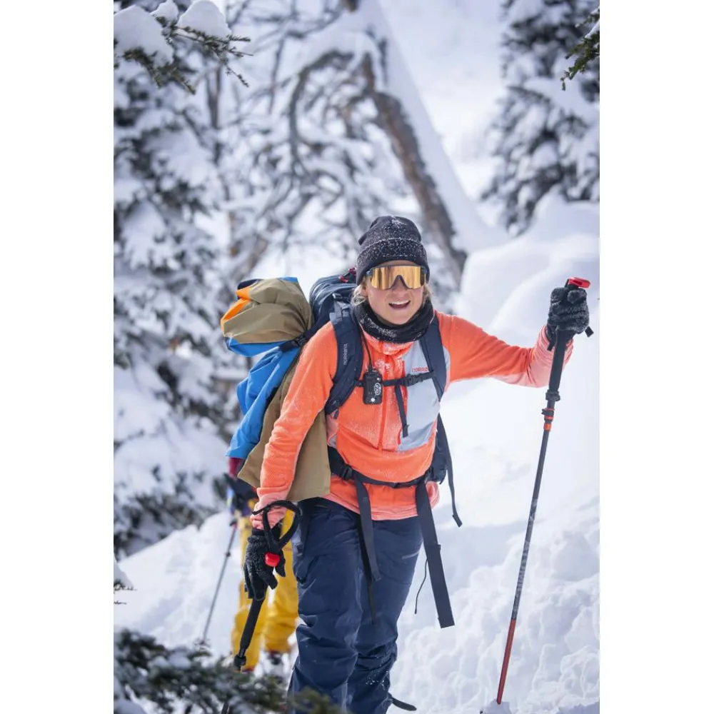 Polaire Femme|Veste De Ski<Norrona Polaire Lofoten Thermal Pro Hood W's Orange Alert Peach Amber