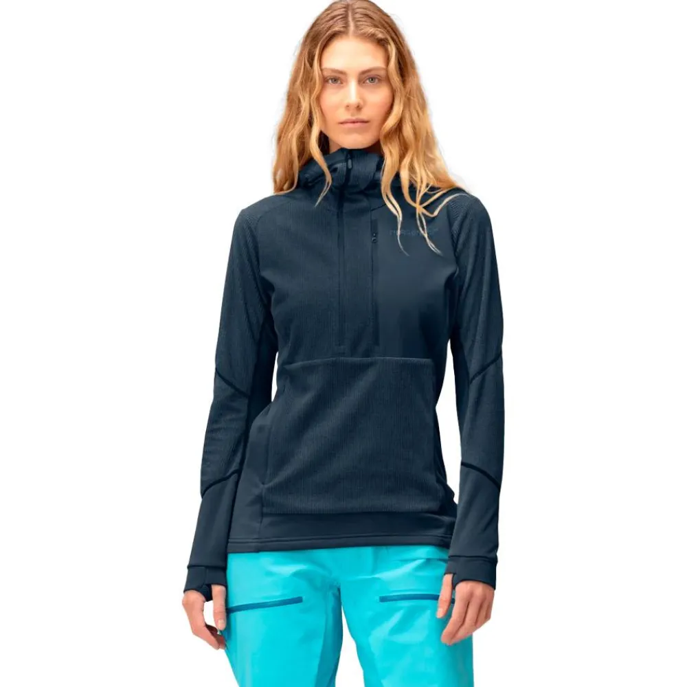 Sale Polaire Lofoten Thermal Pro Hood W's Indigo Night Femme Polaire Femme|Veste De Ski