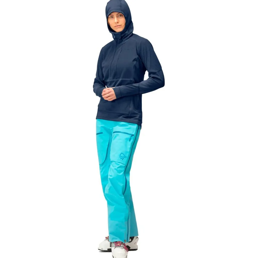Sale Polaire Lofoten Thermal Pro Hood W's Indigo Night Femme Polaire Femme|Veste De Ski