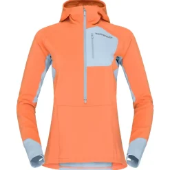 Discount Polaire senja warm1 Hood W's Flamingo Femme Polaire Femme|Veste De Ski