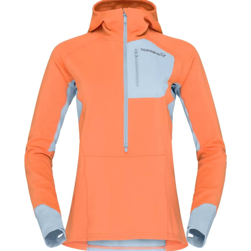 Discount Polaire senja warm1 Hood W's Flamingo Femme Polaire Femme|Veste De Ski